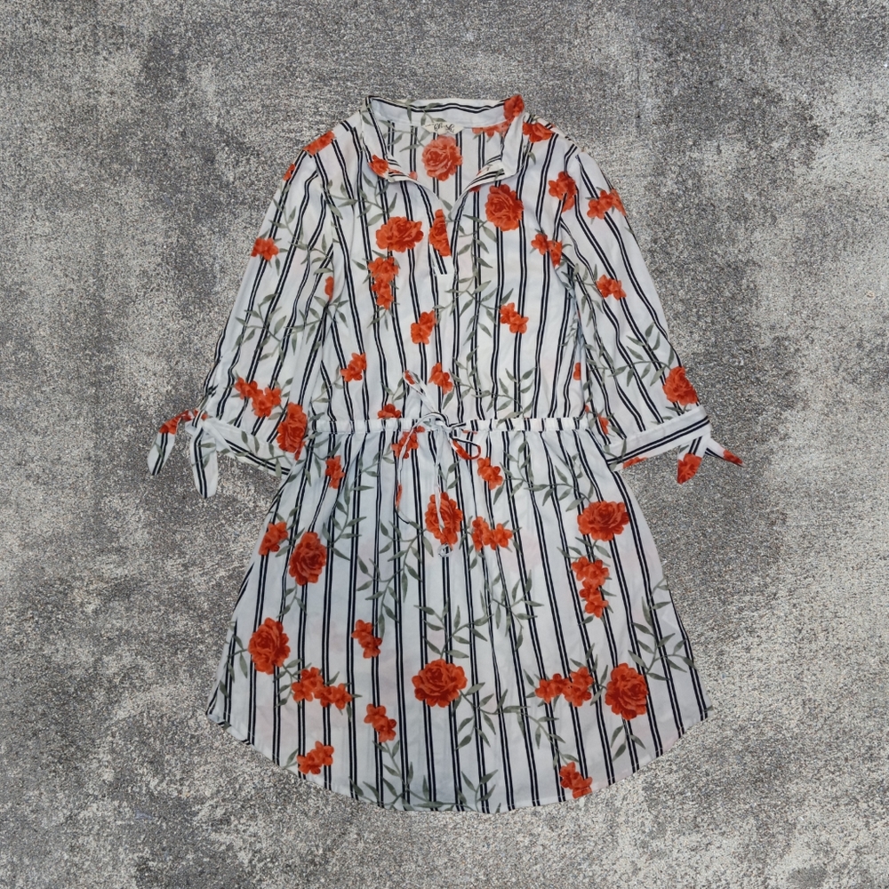 Rose Garden Floral Dress